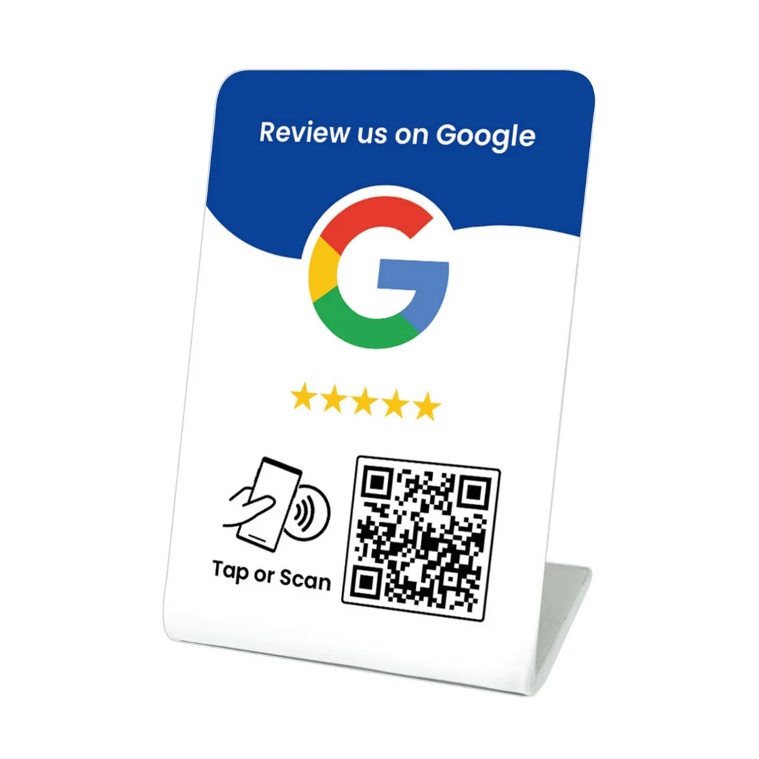 Tap Star tap-to-review Google stand